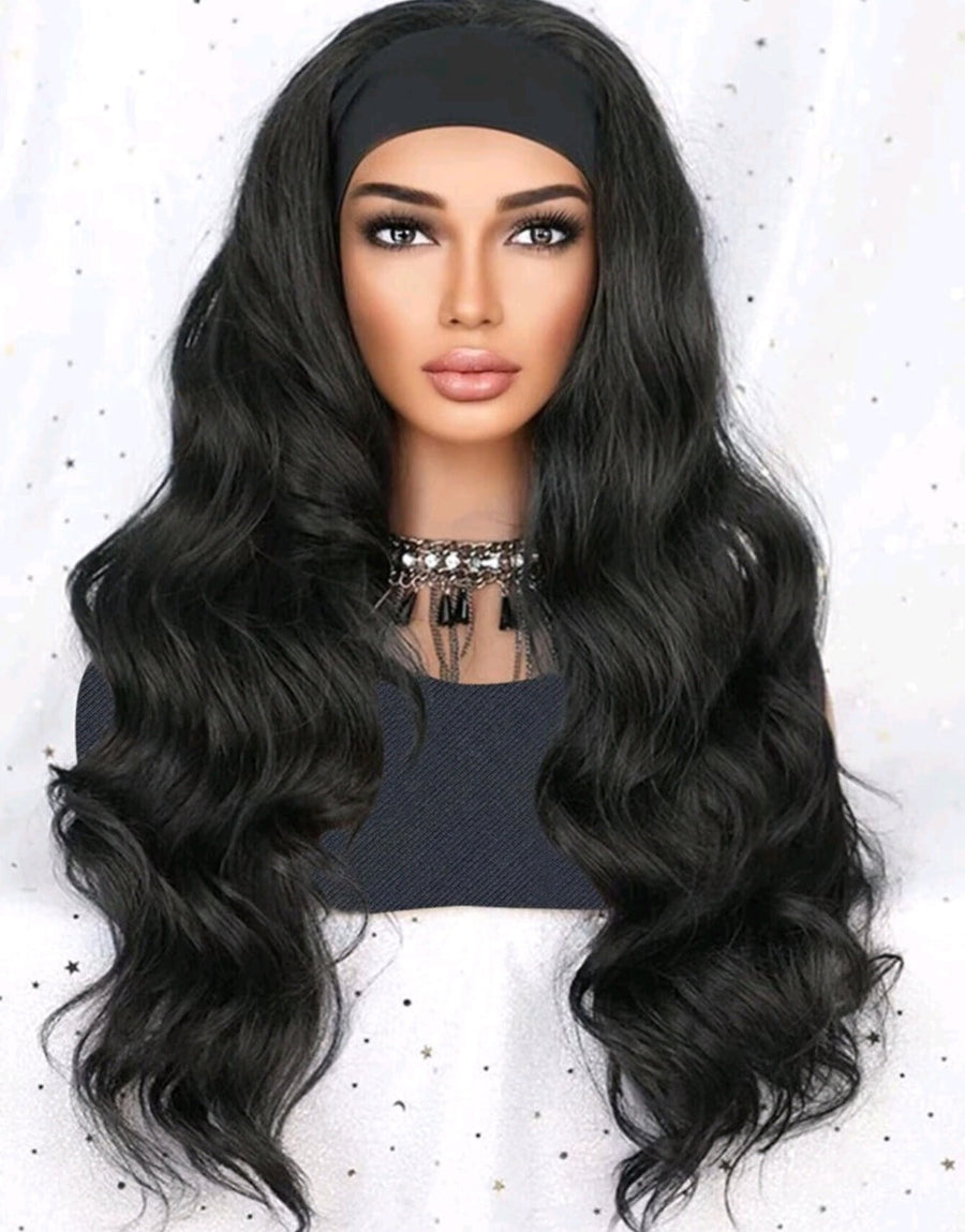 Wavy Headband Wig – Heat Resistant