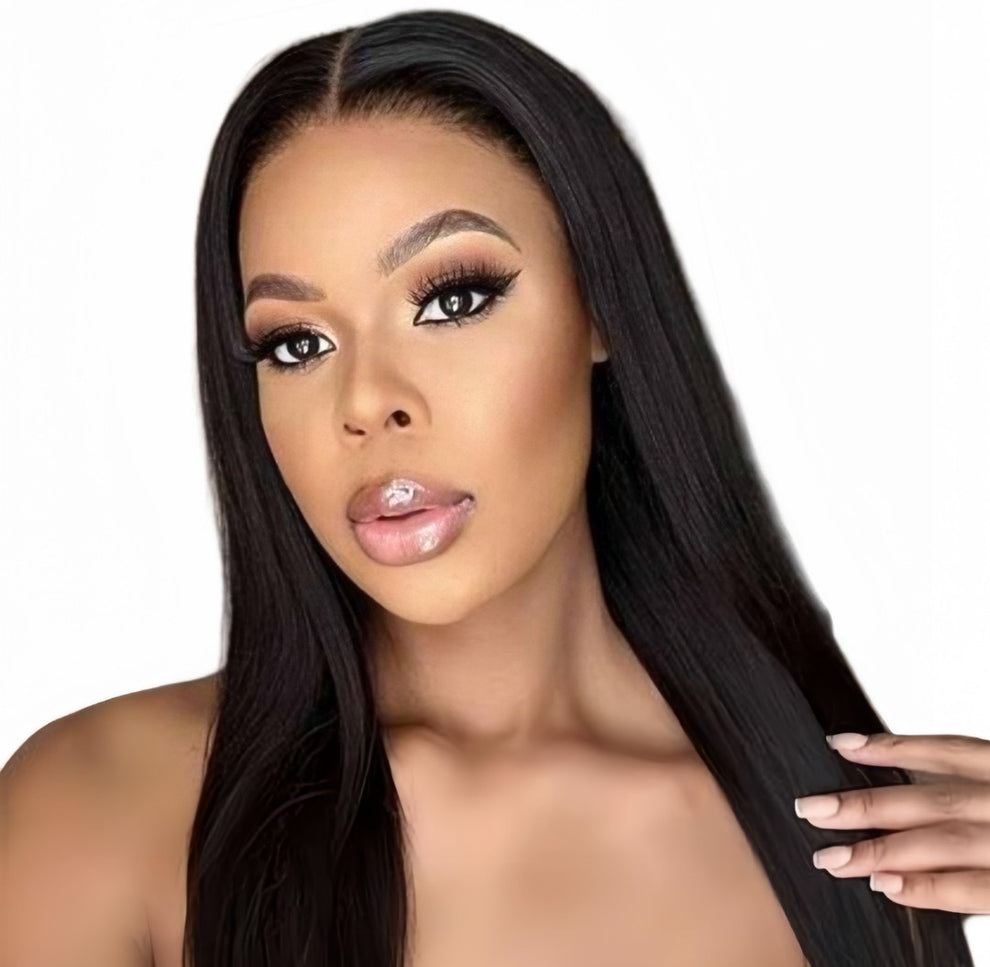 16" Brazilian Hair Full Frontal Wig