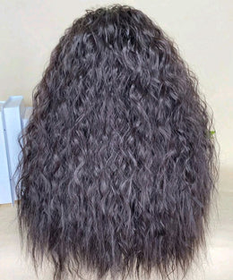 Water Wave Headband Wig – Human Blend