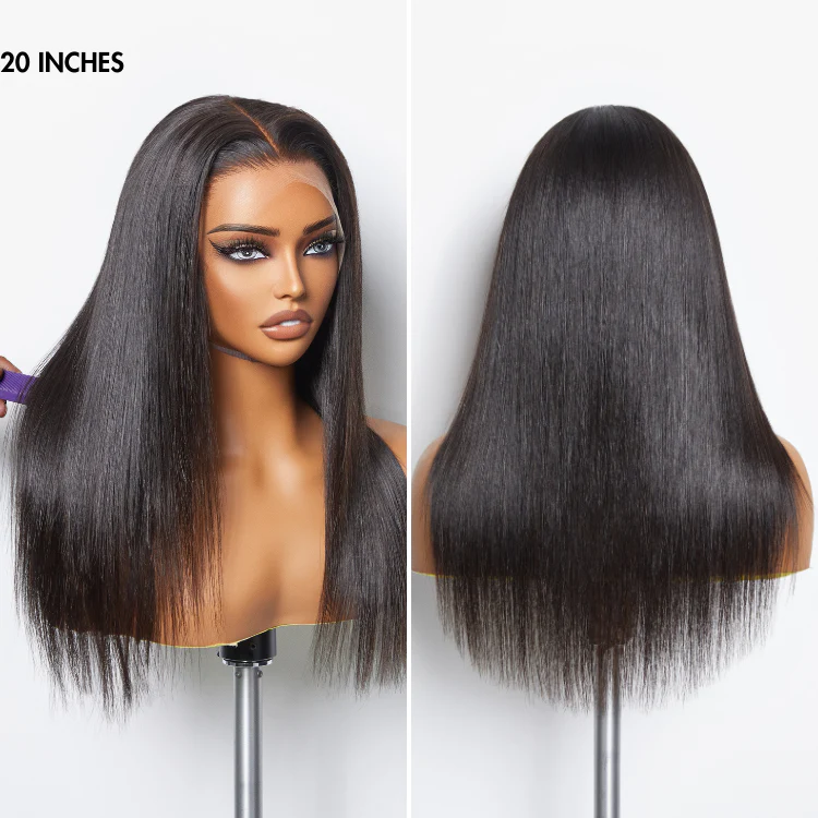 13×4 SDD Vietnamese Straight Lace Front Wig – Natural Black