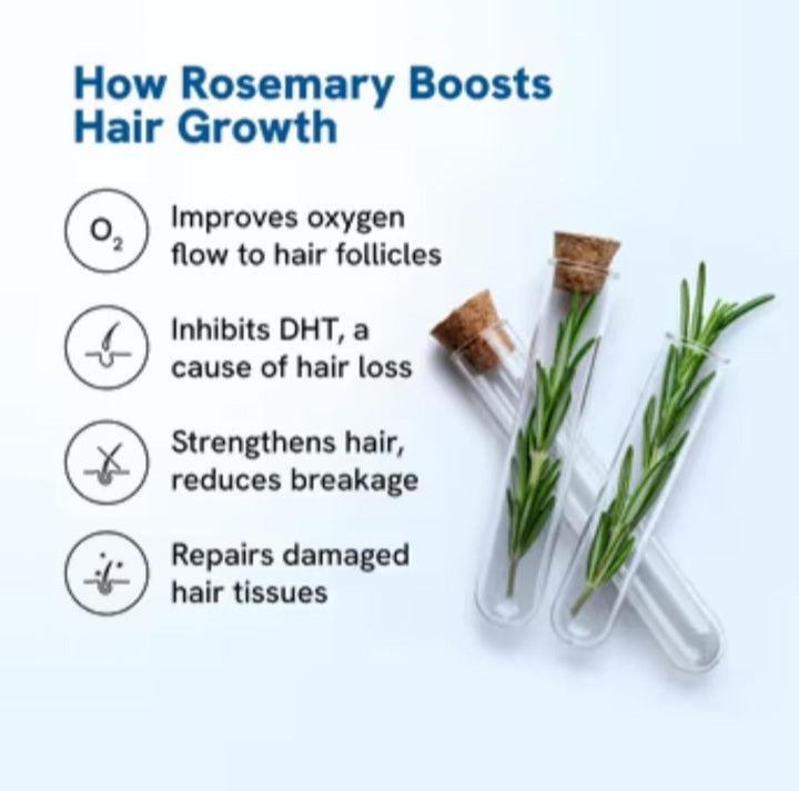 Hair growth serum roll-on with rosemary+resedensyl+Argan oil-25ml