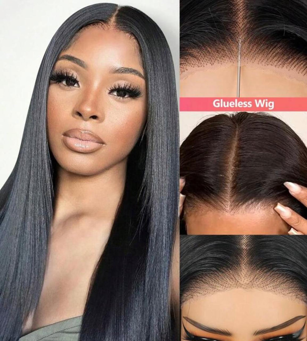 Gloria 24” Straight Wig – Human Blend