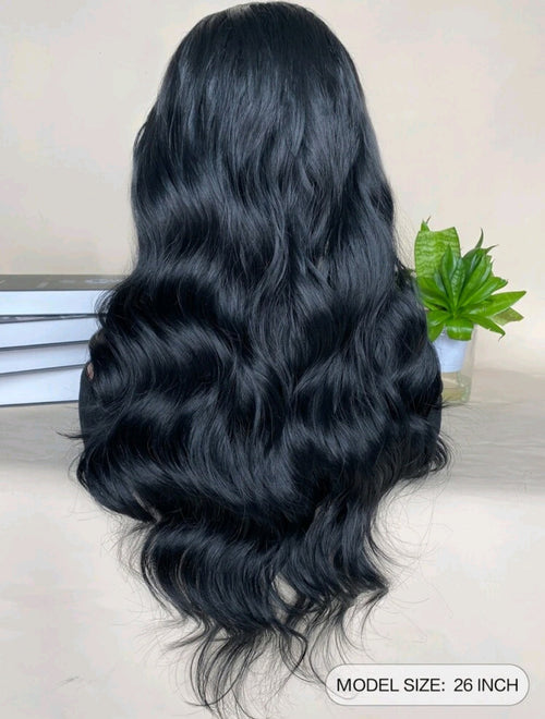26” Wavy Headband Wig – Heat Resistant
