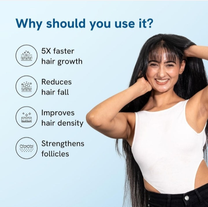 Hair growth serum roll-on with rosemary+resedensyl+Argan oil-25ml