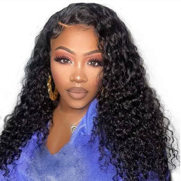 22" Brazilian Water Wave Glueless 13×4 Frontal Wig