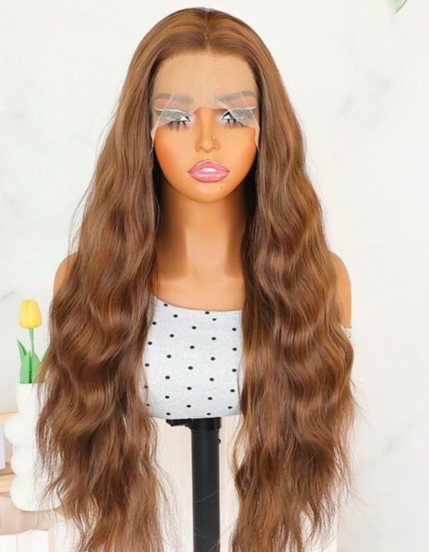 26" Bella Two-Tone Wavy Lace Front Wig