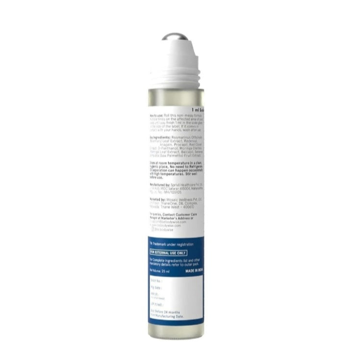 Hair growth serum roll-on with rosemary+resedensyl+Argan oil-25ml