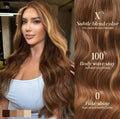 13×4 Honey Gold Body Wave Lace Front Wig – 28